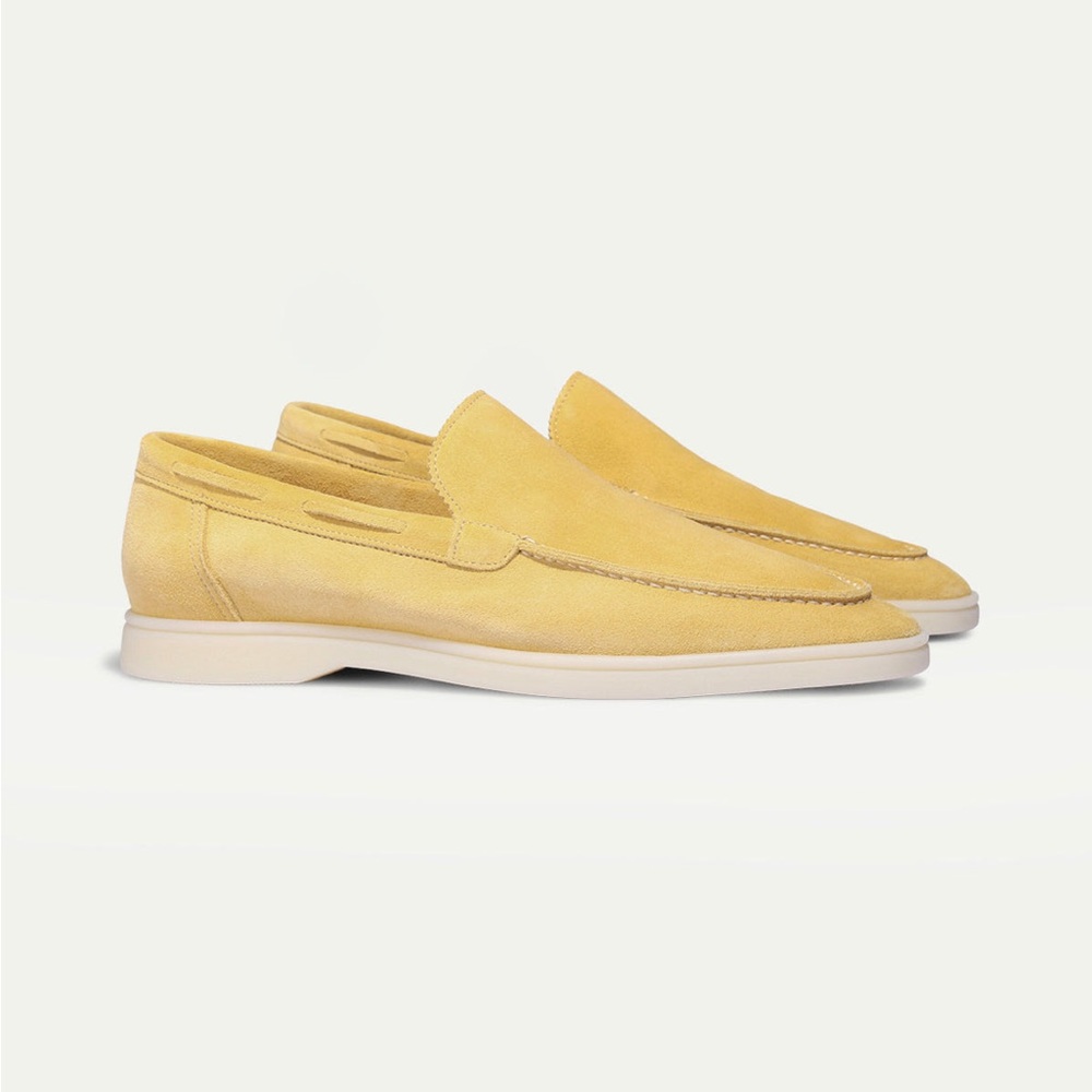 Honey Linen Yacht Loafers - multiple sizes